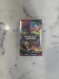 Pokemon TCG Mega Evolution Perfect Order Booster Bundle Factory Sealed New - Image 1