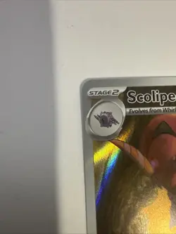 Pokemon TCG Scolipede Illustration Rare 134/086 Black Bolt Near Mint - Image 5