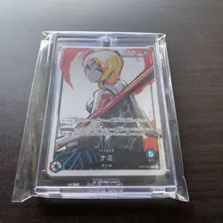 One Piece Nami Leader Parallel Rare Trading Card Individual Card - Image 1