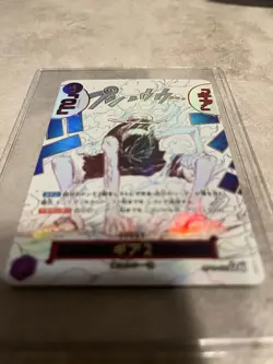 One Piece Gear 2 Parallel Trading Card Near Mint - Image 2