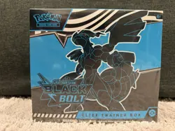 Pokemon TCG Black Bolt Elite Trainer Box ETB - NEW Factory Sealed - Image 1