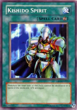 Kishido Spirit - DR1-EN093 - Common - Unlimited Edition - Heavily Played - Dark - Image 1