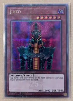 Jinzo RA03-EN099 Quarter Century Secret 1st Ed - Image 1