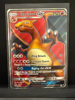 Charizard GX Promo SM Promos SM60 Fire Holofoil Pokemon Card - Image 1