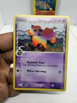 Pokemon Card - Vulpix Dragon Frontiers 70/101 Common Reverse Holo Stamped NM/M - Image 2