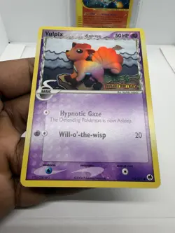 Pokemon Card - Vulpix Dragon Frontiers 70/101 Common Reverse Holo Stamped NM/M - Image 4
