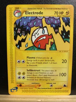 SKYRIDGE Electrode Uncommon Pokemon Card 36/144 NM/M - Image 1