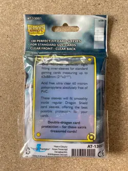 DRAGON SHIELD PERFECT FIT INNER CARD SLEEVES, 4 x 100 SLEEVE PACKS - Image 3