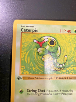 Caterpie 45/102 1st Edition Shadowless Base Set Regular NM - Pokemon Card - Image 4