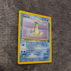 Rare Holo Lapras 10/62 - WOTC Fossil Set 1999 - Pokemon Card - Lightly Played - Image 3