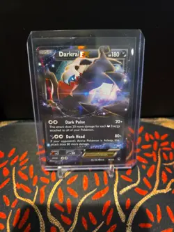 Pokemon TCG Darkrai-EX Holo Ultra Rare Card Breakpoint 74/122 - Image 1