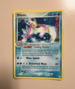 💦 Milotic Holo Rare Pokemon Card 12/101 Hidden Legends TCG! - Image 1