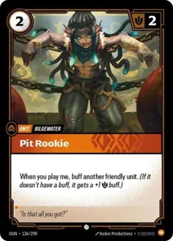 ~ Pit Rookie ~ Normal ~ Riftbound: Origins - Image 1