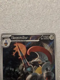 Escavalier 138/086 SV: Black Bolt Illustration Rare Holo Pokemon TCG Card NM - Image 4