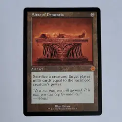 Magic The Gathering Altar of Dementia Brothers' War Mythic Artifact 2022 EN Brom - Image 1