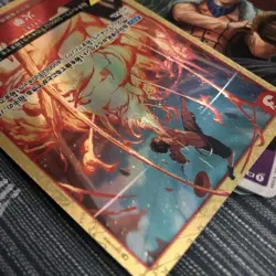 One Piece Trading Card Event Card Fire Fist Parallel - Image 4