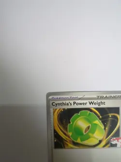 Pokemon Cynthia's Power Weight 162/182 Prize Pack Series 8 Non-Holo - NM - Image 2