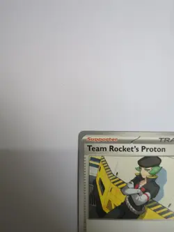 Team Rocket's Proton 177/182 Pokemon Prize Pack Play Stamp Series 8 Non Holo - Image 2