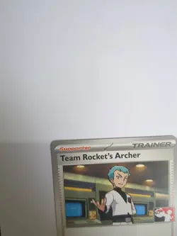 Team Rocket's Archer 170/182 Pokemon Prize Pack Play Stamp Series 8 Non Holo - Image 2