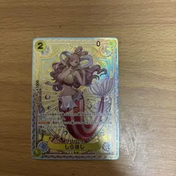 One Piece Card Game Shirahoshi Holo Card Flagship Promo Single Card - Image 1