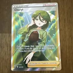 Cheryl (Full Art) Ultra Rare Holo SWSH05: Battle Styles 159/163 NM Pokemon TCG - Image 1