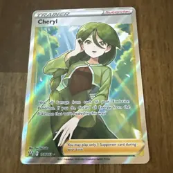 Cheryl (Full Art) Ultra Rare Holo SWSH05: Battle Styles 159/163 NM Pokemon TCG - Image 2