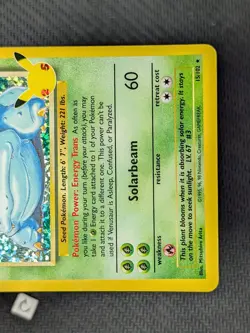 Venusaur 15/102 - Celebrations Classics Collection Pokemon TCG NM - Image 5
