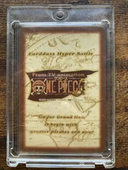 One Piece Card Game Luffy Pirate Feast Hyper Battle Rare 1st Edition Good - Image 2