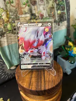 Pokemon TCG - Hisuian Zoroark V (Holo) - Lost Origin - 146/196 - Holo Rare V - Image 1