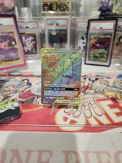 2019 Pokemon Team Up Pikachu and Zekrom GX Rainbow Rare Holo #184 - Image 1