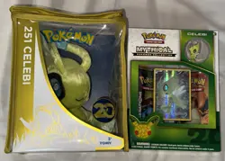Pokemon Mythical Collection Celebi And Celebi 20th Anniversary Plush Generations - Image 1