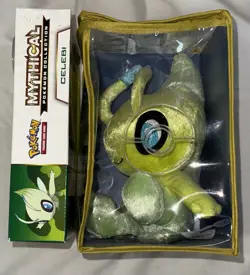Pokemon Mythical Collection Celebi And Celebi 20th Anniversary Plush Generations - Image 3