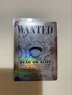 One Piece Trading Card Monkey D. Luffy SP SEC From Collection Condition - Image 1