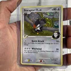 Staraptor FB 11/147 Holo Rare - Pokemon Supreme Victors - LP+ 2009 Pokemon Card - Image 2