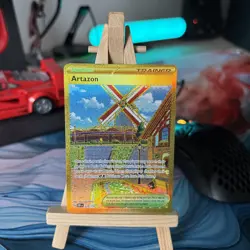 Artazon Full Art Secret Rare Obsidian Flames 229/197, NM Pokemon Card - Image 1