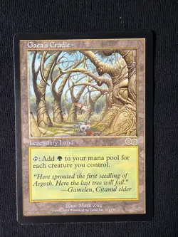 Gaea's Cradle Urza's Saga NM - Image 1