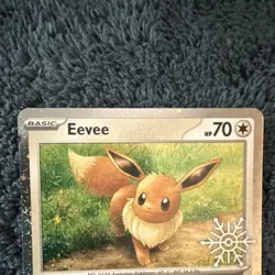 The Pokemon Company Eevee 133/165 MEW Basic 70 HP Stamped Holo Pokemon TCG - Image 2