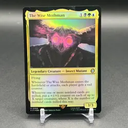 MTG The Wise Mothman [Fallout, Near Mint Foil] #4 - Image 1