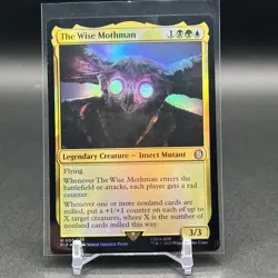 MTG The Wise Mothman [Fallout, Near Mint Foil] #4 - Image 3