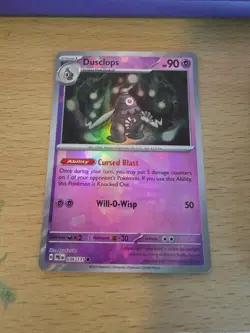 Pokemon TCG Dusclops (Master Ball Pattern) 036/131 SV: Prismatic Evolutions - Image 1