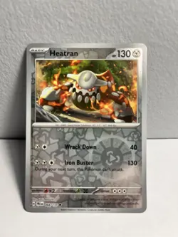 Pokemon TCG Heatran Master Ball Reverse 068/131 Sv Prismatic Evolutions - Image 1