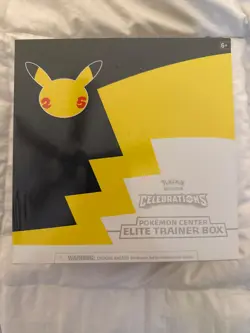 Pokemon Center 25th Anniversary Celebrations Elite Trainer Box ETB Sealed & Mint - Image 1