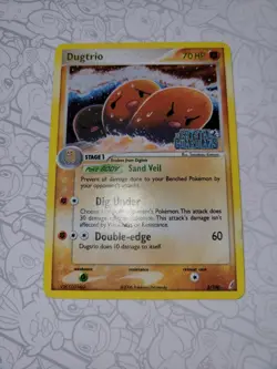 Dugtrio 5/100 Crystal Guardians Holo Rare 2006 Pokemon Lp - Image 1