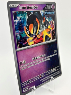 Iron Boulder Master Ball 046/131 - Prismatic Evolutions Pokemon TCG NM Holofoil - Image 2