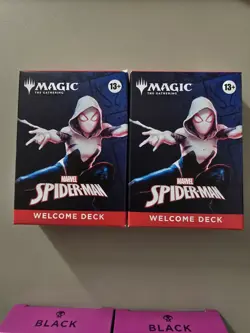 Red MTG Marvel Spiderman Welcome Deck - SDCC 2025 Magic The Gathering - Image 1