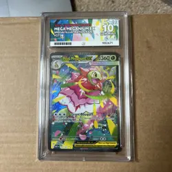 Pokemon Ascended Heroes Mega Meganium Ex 272/217 - Ace 10 Perfect Subgrades - Image 1