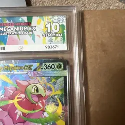 Pokemon Ascended Heroes Mega Meganium Ex 272/217 - Ace 10 Perfect Subgrades - Image 3