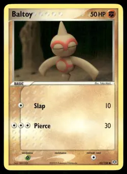 BALTOY 43/106 COMMON EMERALD POKEMON NM - Image 2