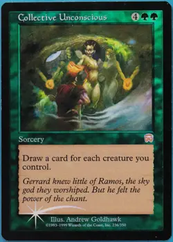 Collective Unconscious FOIL Mercadian Masques HEAVILY PLD CARD (517095) ABUGames - Image 1