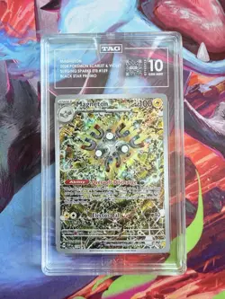 Pokemon Magneton Black Star Promo Card GEM MINT TAG 10 (971) - Image 1